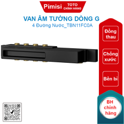 Van âm tường TOTO TBN11FC0A 4 đường nước dòng G