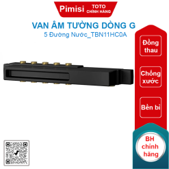 Van âm tường TOTO TBN11HC0A 5 đường nước dòng G