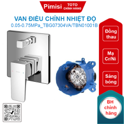 Van điều chỉnh TOTO TBG07304VA/TBN01001B sen âm tường