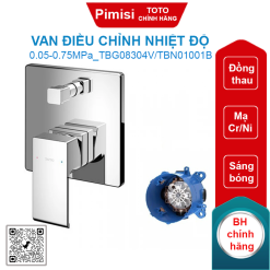 Van điều chỉnh TOTO TBG08304V/TBN01001B sen âm tường
