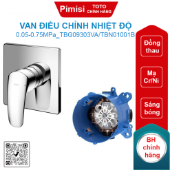 Van điều chỉnh TOTO TBG09303VA/TBN01001B sen âm tường