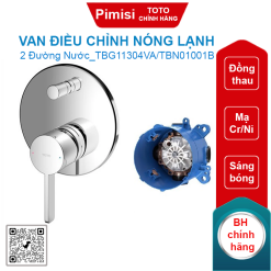 Van điều chỉnh TOTO TBG11304VA/TBN01001B sen âm tường