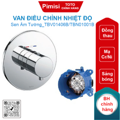 Van điều chỉnh TOTO TBV01406B/TBN01001B sen âm tường
