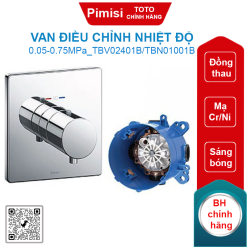 Van điều chỉnh TOTO TBV02401B/TBN01001B sen âm tường