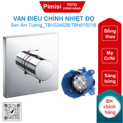 Van điều chỉnh TOTO TBV02402B/TBN01001B sen âm tường