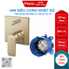 Van điều chỉnh nhiệt độ TOTO TBG04304BA#BFG/TBN01001B vàng Pháp mờ