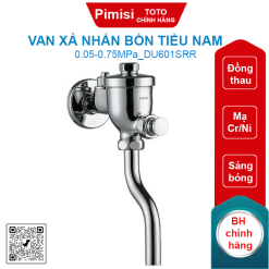 Van xả bồn tiểu nam TOTO DU601SRR nhấn