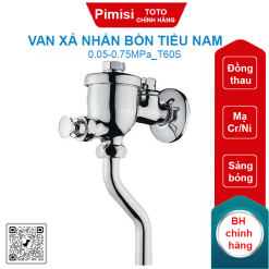 Van xả bồn tiểu nam TOTO T60S nhấn