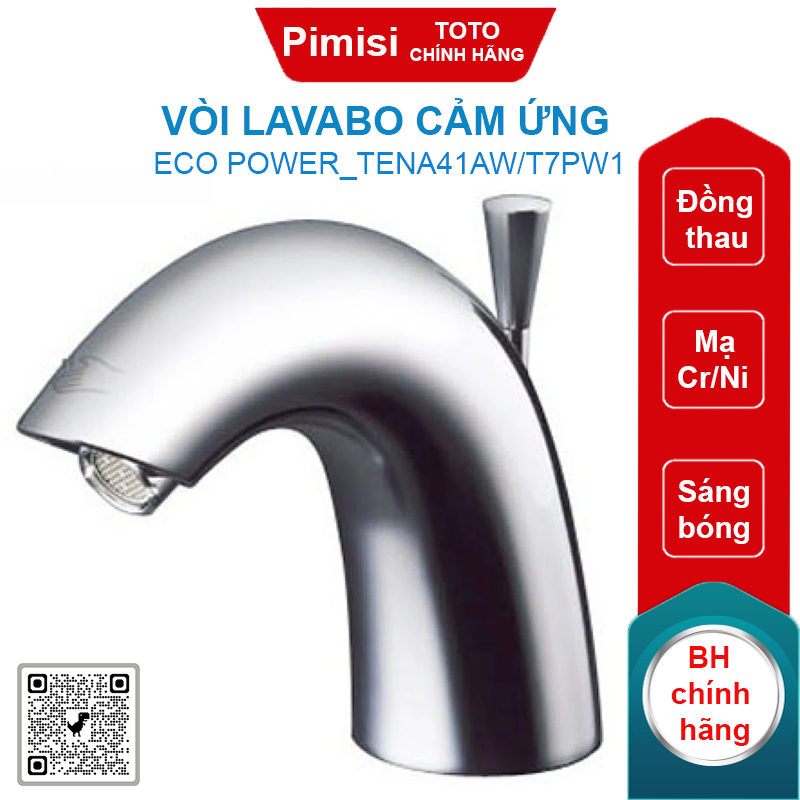 Vòi cảm ứng TOTO TENA41AW/T7PW1 cho lavabo