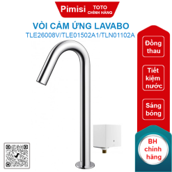 Vòi cảm ứng TOTO TLE26008V/TLE01502A1/TLN01102A thân cao 220V 2L cho chậu rửa mặt