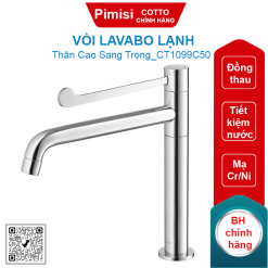 Vòi lavabo COTTO CT1099C50 lạnh thân cao
