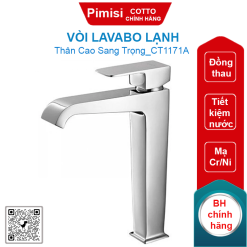 Vòi lavabo COTTO CT1171A lạnh thân cao