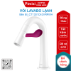 Vòi lavabo COTTO CT1301C43VR#WH Soft Paddle lạnh