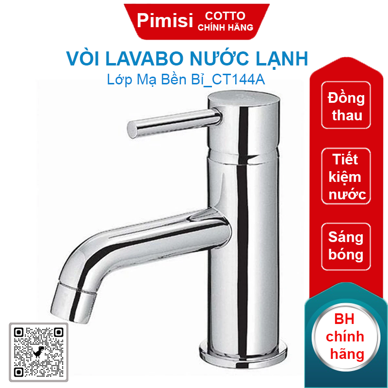 Vòi lavabo COTTO CT144A Anthony lạnh