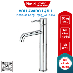 Vòi lavabo COTTO CT144AY Anthony lạnh thân cao