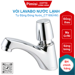 Vòi lavabo COTTO CT169(HM) nước lạnh bán tự động