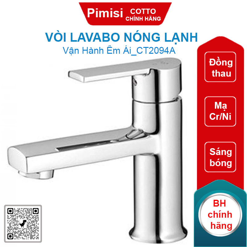 Vòi lavabo COTTO CT2094A Alto nóng lạnh