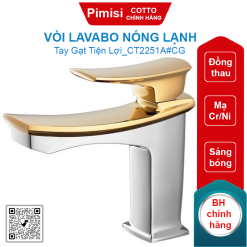 Vòi lavabo COTTO CT2251A#CG nóng lạnh