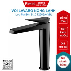 Vòi lavabo COTTO CT2302AY#BL Xposh nóng lạnh thân cao
