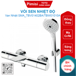 Vòi sen TOTO TBV01402BA/TBW01010A điều chỉnh nhiệt độ