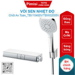 Vòi sen TOTO TBV10400V/TBW02005V nhiệt độ
