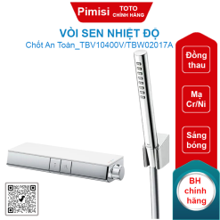 Vòi sen TOTO TBV10400V/TBW02017A nhiệt độ xả bồn