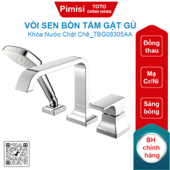 Vòi sen bồn tắm TOTO TBG08305AA gật gù 3 lỗ