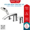 Vòi sen bồn tắm TOTO TBG09305AA (TBG09305A) gật gù 3 lỗ