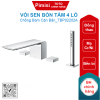 Vòi sen bồn tắm TOTO TBP02202A 4 lỗ
