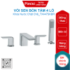 Vòi sen bồn tắm TOTO TX447SKBR 4 lỗ