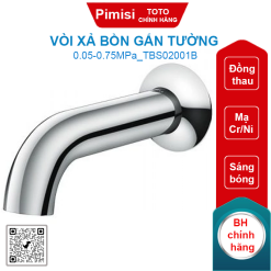 Vòi xả bồn TOTO TBS02001B gắn tường