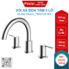 Vòi xả bồn tắm TOTO TBS01201BA 3 lỗ
