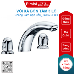 Vòi xả bồn tắm TOTO TX467SFBR 3 Lỗ