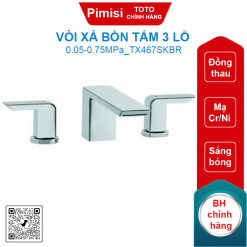 Vòi xả bồn tắm TOTO TX467SKBR 3 Lỗ