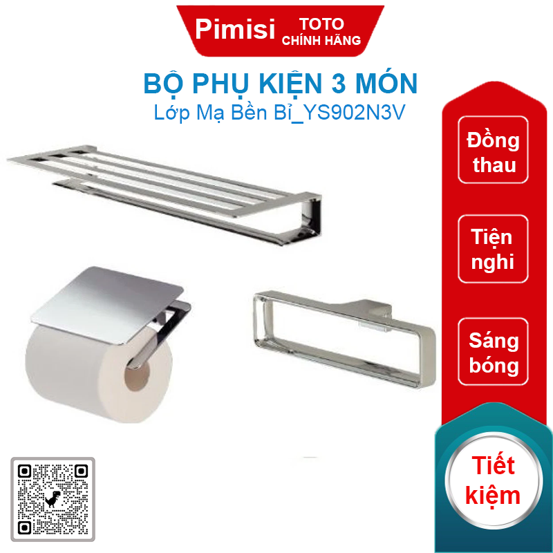 Bộ phụ kiện TOTO YS902N3V 3 món