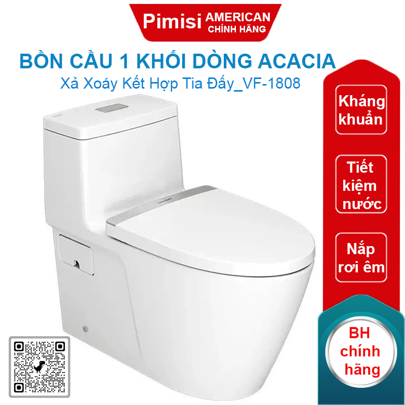 Bồn cầu American Standard VF-1808 (VF1808) 1 khối dòng Acacia (TL)