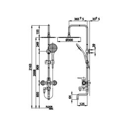 Alternative view of Sen cây COTTO CT5102W nóng lạnh