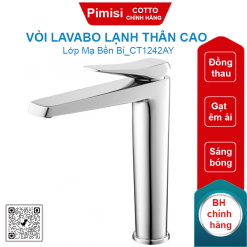 Vòi lavabo COTTO CT1242AY X-Posh lạnh thân cao