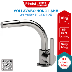 Vòi lavabo COTTO CT2311AE Oval nóng lạnh