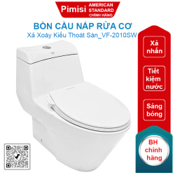 Bồn cầu American Standard VF-2010SW (VF2010SW) nắp rửa cơ M4A839 Activa (TL)