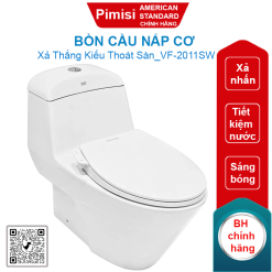 Bồn cầu American Standard VF-2011SW (VF2011SW) nắp rửa cơ M4A839 Active (TL)