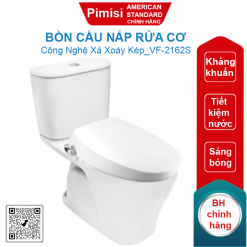 Bồn cầu American Standard VF-2162S (VF2162S) nắp rửa cơ SLIM00001-WT