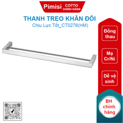 Thanh treo khăn đôi Cotto CT0276(HM)