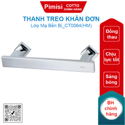Thanh treo khăn đơn Cotto CT0064(HM)