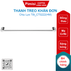 Thanh treo khăn đơn Cotto CT0222(HM)