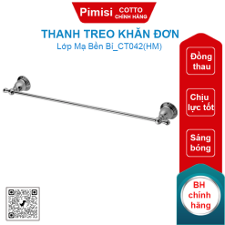 Thanh treo khăn đơn Cotto CT042(HM)