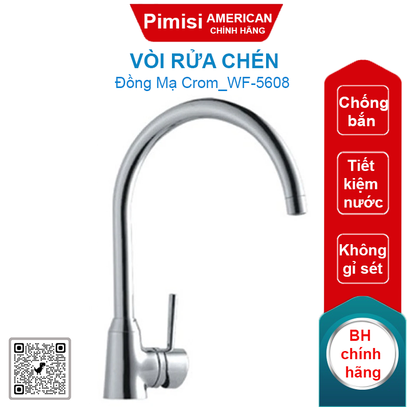 Vòi rửa chén American Standard WF-5608 (WF5608) Minimalistic