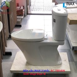 Bệt INAX 2 khối AC 700VAN hình chụp thực tế