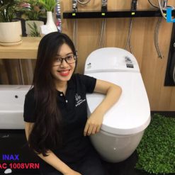 Bàn cầu inax 1 khối AC 1008VRN hình chụp thực tế