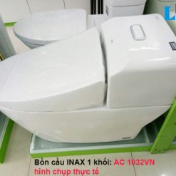 Bồn cầu INAX 1 khối AC 1032VN hình chụp thực tế